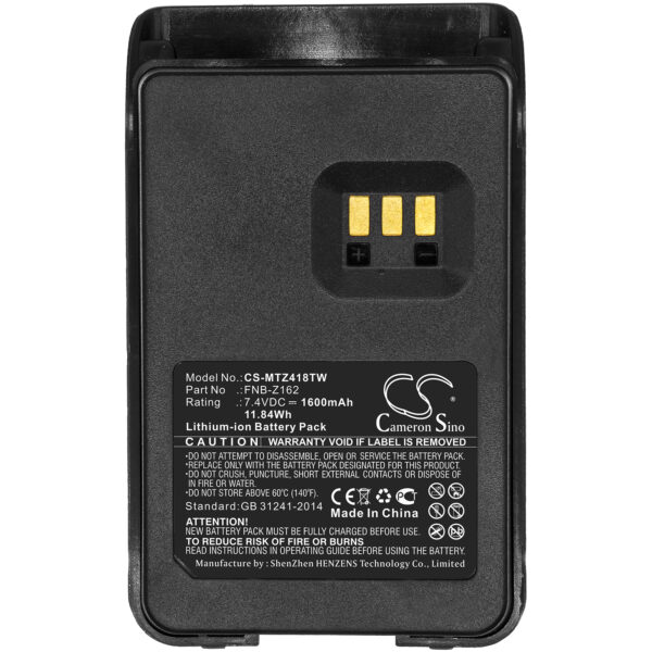 1600mAh for Motorola MagOne Z148,SMP418,MagOne V468,MagOne V418D-118381