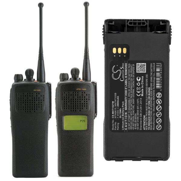 2800mAh for Motorola XTS1500,XTS2500,PR1500,MT1500,Radius P25,XTS 2000,NT1500,XTS 1000,XTS 1500,XTS 2500-118358