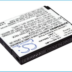 500mAh for Canon IXUS 125HS,IXUS 240HS,PowerShot A2300,PowerShot A2400 IS,PowerShot A3200 IS,PowerShot A3300 IS,PowerShot A3400 IS,PowerShot A4000,PowerShot A2400,PowerShot A3200-115279