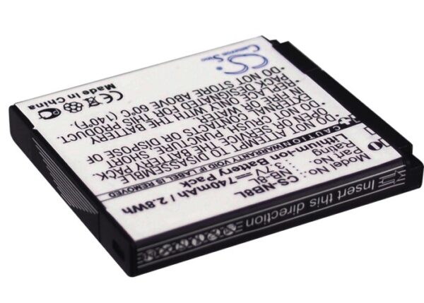 740mAh for Canon PowerShot A3000,PowerShot A3000 IS,PowerShot A3100,PowerShot A3100 IS,PowerShot A2200-115510