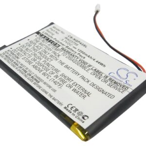 1200mAh for Navgear StreetMate GP-43-0