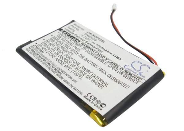 1200mAh for Navgear StreetMate GP-43-0 1200mAh for Navgear StreetMate GP-43-0