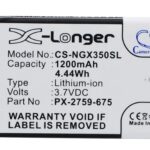 1200mAh for Navgear Motorradnavi SLX-350,TourMate SLX-350-0