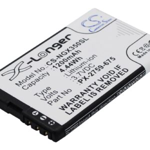 1200mAh for Navgear Motorradnavi SLX-350,TourMate SLX-350-119594