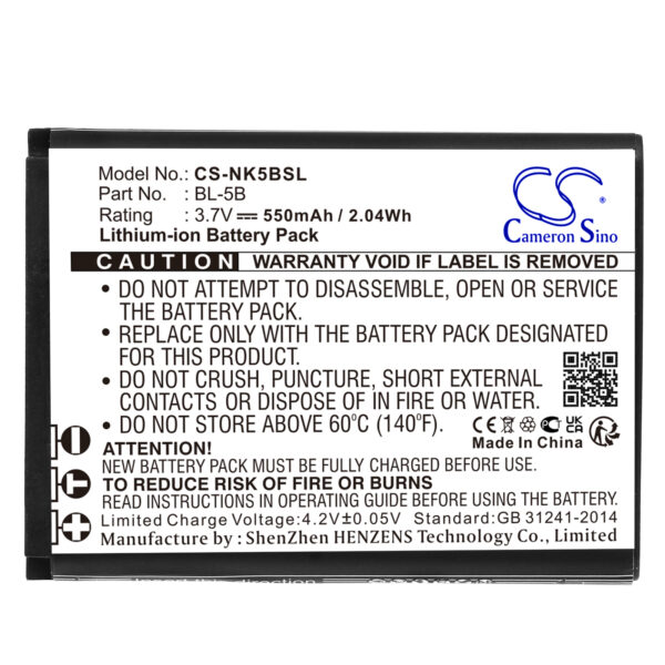 550mAh for Alcatel OT-S680,One Touch S680-120337