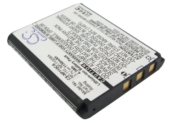 1150mAh for Casio Exilim EX-Z2000,Exilim EX-Z200,Exilim Zoom EX-Z2000,Exilim Zoom EX-Z2000BK,Exilim Zoom EX-Z2000PK,Exilim Zoom EX-Z2000RD,Exilim Zoom EX-Z2000SR,Exilim Zoom EX-Z2000VT,Exilim Pro EX-F1,Exilim EX-ZR10-115505