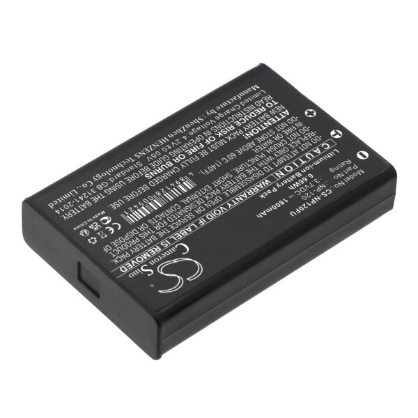 1800mAh for Aiptek DXG-595V-115685