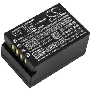 1000mAh for Fujifilm Medium Format GFX,GFX 50S-0
