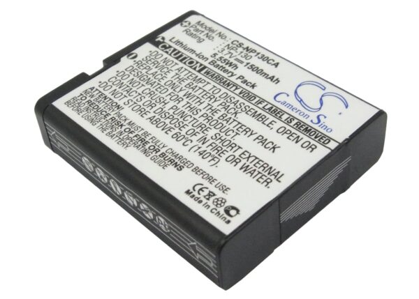 1500mAh for Casio Exilim EX-H30,EX-ZR100,Exilim EX-H30BK,Exilim EX-ZR200,Tryx,Exilim EX-ZR1100,Exilim EX-ZR1200,Exilim EX-ZR700WE,Exilim EX-FC300S,Exilim EX-H35-0