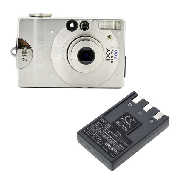 830mAh for Canon Digital IXUS 200a,Digital IXUS 300,Digital IXUS 300a,Digital IXUS 320,Digital IXUS 330,Digital IXUS 400,Digital IXUS 430,Digital IXUS 500,Digital IXUS V,Digital IXUS V2-115978