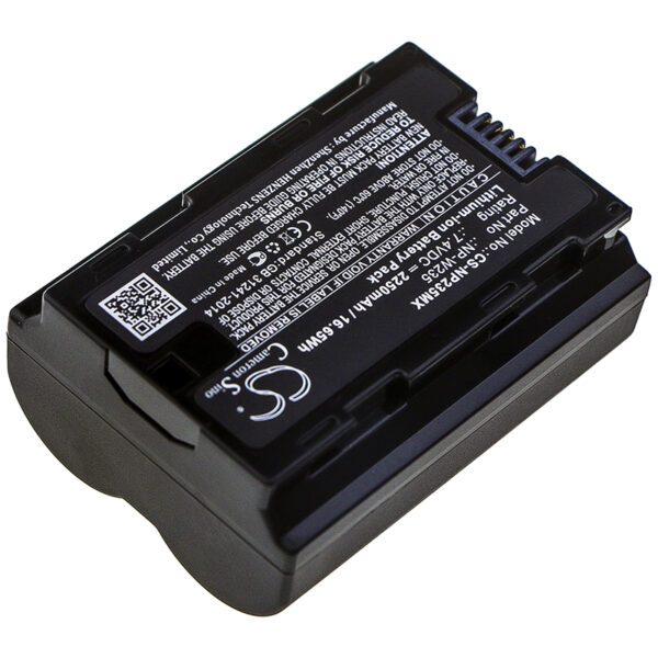 2250mAh for Fujifilm X-T4,GFX100S,GFX50S II,X-H2S-115072