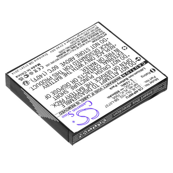 850mAh for BenQ DC X600,X600-115666