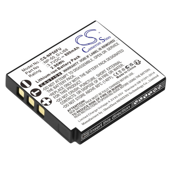 800mAh for Fujifilm FinePix F60fd,FinePix F100fd,FinePix F50fd,FinePix F200EXR,FinePix F70EXR,FinePix F75EXR,FinePix XP100,FinePix X20,FinePix X10,FinePix XF1-0 800mAh for Fujifilm FinePix F60fd,FinePix F100fd,FinePix F50fd,FinePix F200EXR,FinePix F70EXR,FinePix F75EXR,FinePix XP100,FinePix X20,FinePix X10,FinePix XF1-0