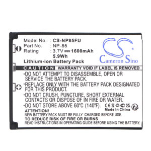 1600mAh for Fujifilm Finepix F305,Finepix SL300,Finepix SL280,Finepix SL260,Finepix SL240,Finepix SL305,Finepix SL245,FinePix SL1000-115272