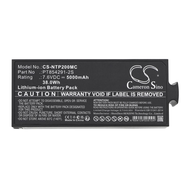 Replaces battery for Insta360 Pro/Pro 2, 5000mAh-114927