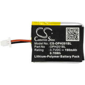 190mAh for Opticon OPN-2001,OPN-2002,OPN-2004,OPN-2006,OPN-2000,OPN-2005-116814