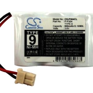 600mAh for Bell South 2673,2676,2677,33009,33011,33020,3530,3531,3533,3534-117652