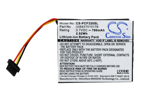790mAh for Pioneer AVIC-F320BT,AVIC-F310BT,AVIC-F AVIC-U,AVIC-F220,AVIC-F3210BT,AVIC-U220-0
