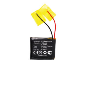 130mAh for Pebble E-Paper,Pebble Steel,Watch 2,401S-121089