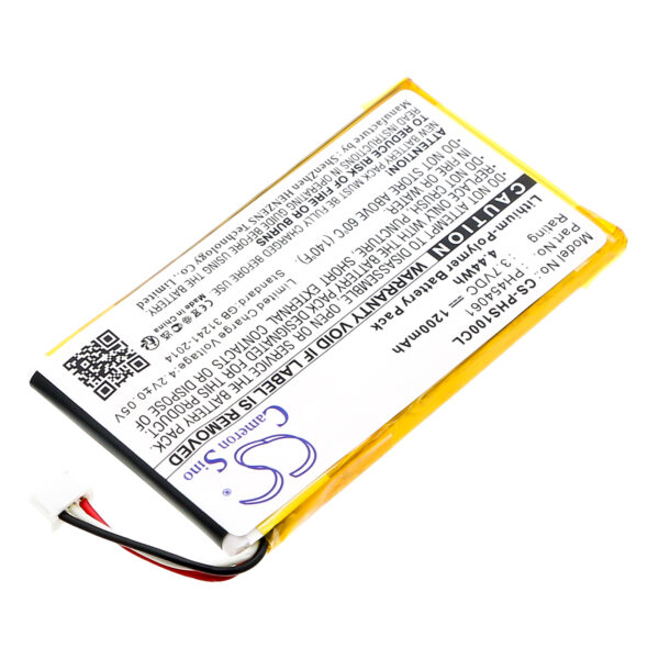 1200mAh for Philips S10A,S10A/38,S10H-117326