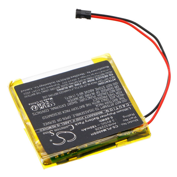 Replacement Battery for Polar GPS Sport Watch M400, GPS Sport Watch M430, Li-Polymer 180mAh-120382