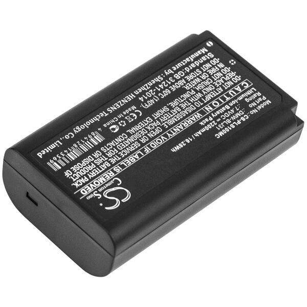 2200mAh for Panasonic Lumix S1,Lumix S1R,Lumix DC-S1,Lumix DC-S1R-115117