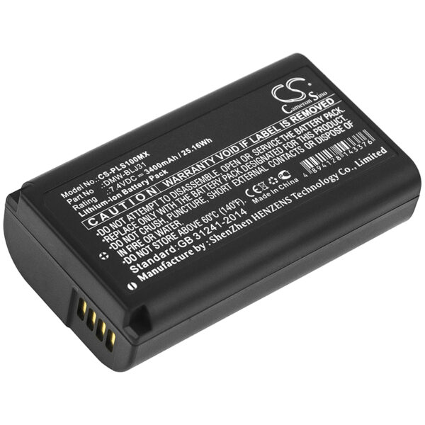 3400mAh for Panasonic Lumix S1,Lumix S1R,Lumix DC-S1,Lumix DC-S1R-0 3400mAh for Panasonic Lumix S1,Lumix S1R,Lumix DC-S1,Lumix DC-S1R-0