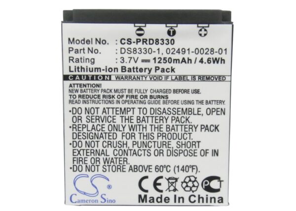 1250mAh for Acer CR-8530,CP-8531-115602