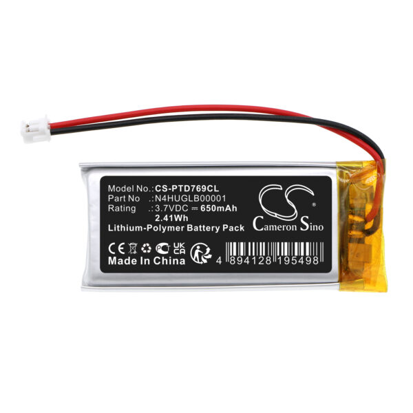 650mAh for Panasonic KX-TD7690-117036