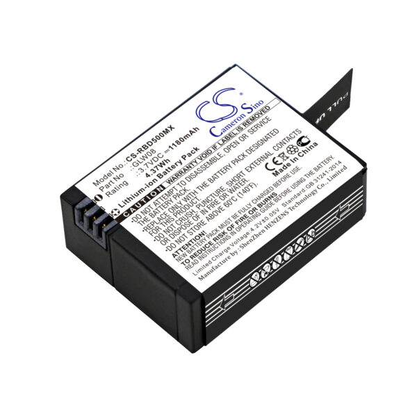 1180mAh for Rollei Actioncam 500,Actioncam 500 Sunrise-0 1180mAh for Rollei Actioncam 500,Actioncam 500 Sunrise-0