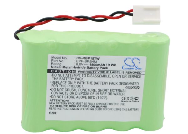 1500mAh for Ritron BP5NM,JBC100,JBC15H,RT15,VOX100,Jobcom,RT-15,RT-15E,& RT-15H-0