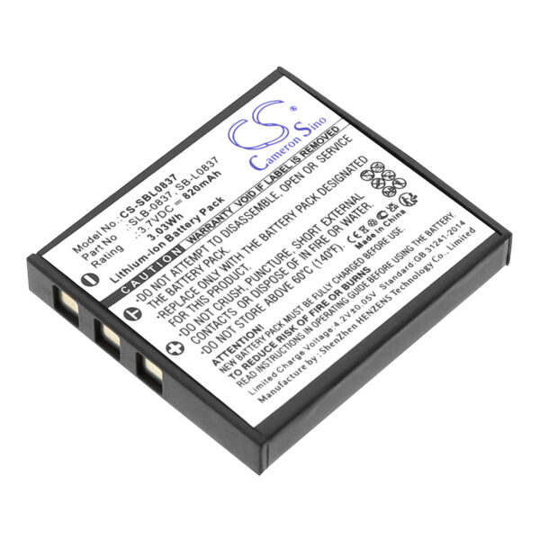 820mAh for Samsung Digimax i6 PMP,Digimax L50,Digimax L60,Digimax L70,Digimax L80,Digimax i70,Digimax i70S,Digimax L700,Digimax L700S,Digimax L73-0 820mAh for Samsung Digimax i6 PMP,Digimax L50,Digimax L60,Digimax L70,Digimax L80,Digimax i70,Digimax i70S,Digimax L700,Digimax L700S,Digimax L73-0
