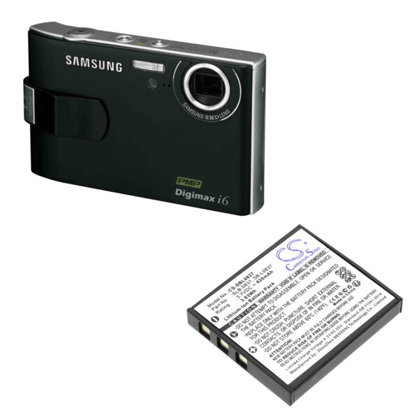 820mAh for Samsung Digimax i6 PMP,Digimax L50,Digimax L60,Digimax L70,Digimax L80,Digimax i70,Digimax i70S,Digimax L700,Digimax L700S,Digimax L73-115795