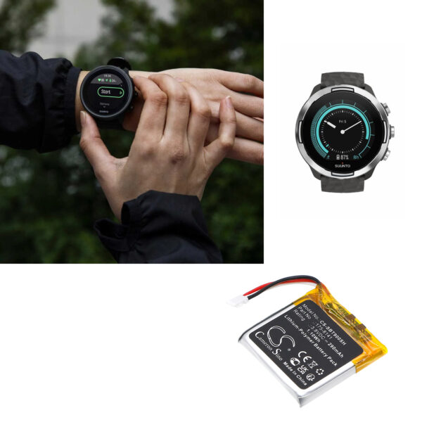290mAh for Suunto 9,9 baro-120510