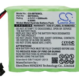 2000mAh for Albrecht AE930-0