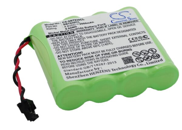 2000mAh for Albrecht AE930-117237