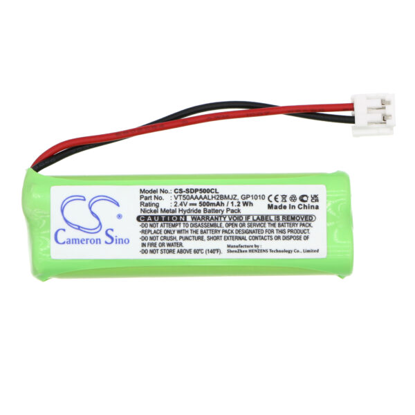 500mAh for Audioline Monza 480-117528