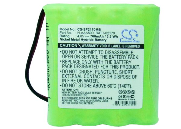 700mAh for Lindam Baby Talk LD78R-118970