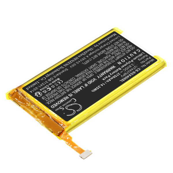 3750mAh for SkyGolf SkyCaddie SX400-119149