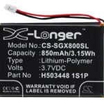 850mAh for SkyGolf SkyCaddie Aire,X8F,SkyCaddie Aire II,SkyCaddie Aire 2-0