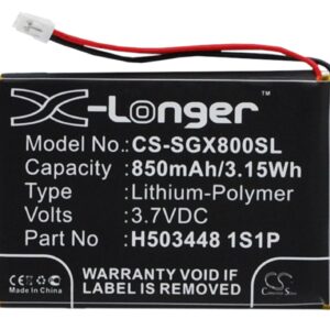 850mAh for SkyGolf SkyCaddie Aire,X8F,SkyCaddie Aire II,SkyCaddie Aire 2-0