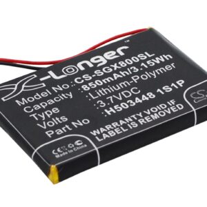850mAh for SkyGolf SkyCaddie Aire,X8F,SkyCaddie Aire II,SkyCaddie Aire 2-119578