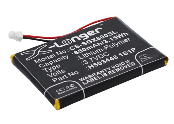 850mAh for SkyGolf SkyCaddie Aire,X8F,SkyCaddie Aire II,SkyCaddie Aire 2-119578