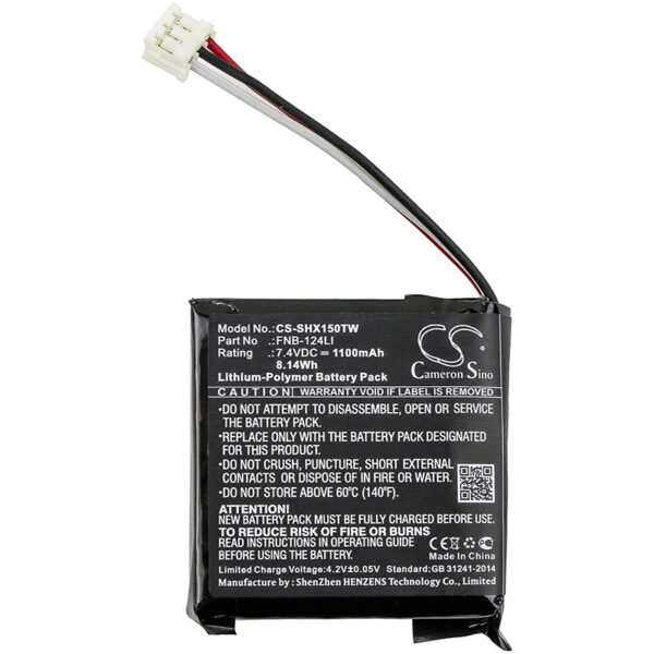 1100mAh for Horizon HX150-118429