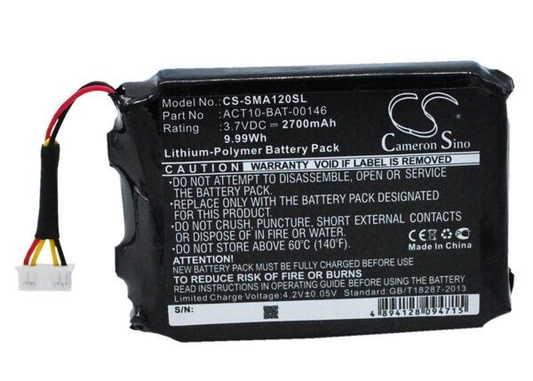 2700mAh for Satmap Active 10,Active 12-119672