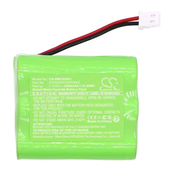 2000mAh for AT&T 80-S042-00V Tech ErisStation VCS855-121156