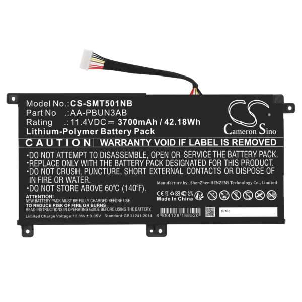 3700mAh for Samsung NT501R5L-M15/C,NT501R5L-L05/R,NT501R5L-M1S/C,NT501R5L-M1G/C,NT501R5L-L0J/C,NT501R5L-M27/C,NT501R5L-L17/C,NT501R5L-M2P/C,8500GM-X01,NT501R5L-L1Q/C-122208