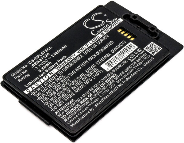 2400mAh for Spectralink 8742,PIVOT S8742,PBL87420-0 2400mAh for Spectralink 8742,PIVOT S8742,PBL87420-0