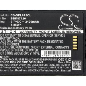 2400mAh for Spectralink 8742,PIVOT S8742,PBL87420-117196