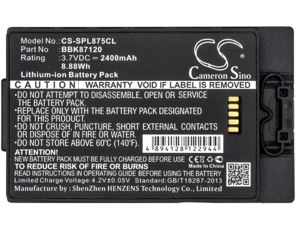 2400mAh for Spectralink 8742,PIVOT S8742,PBL87420-117196